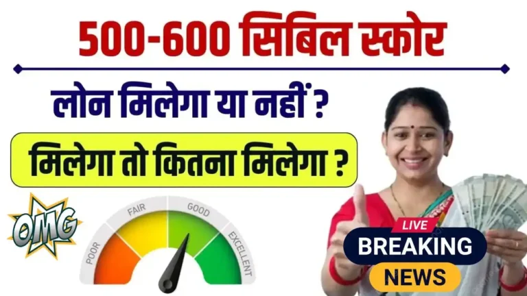 Low Cibil Score Personal Loan